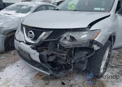 2015 Nissan Rogue Sv z USA, uszkodzony, nr VIN KNMAT2MV1FP544388